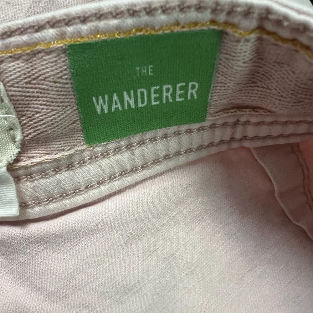 Anthropologie The Wanderer Linen Blend Pink Pants- 29P‎